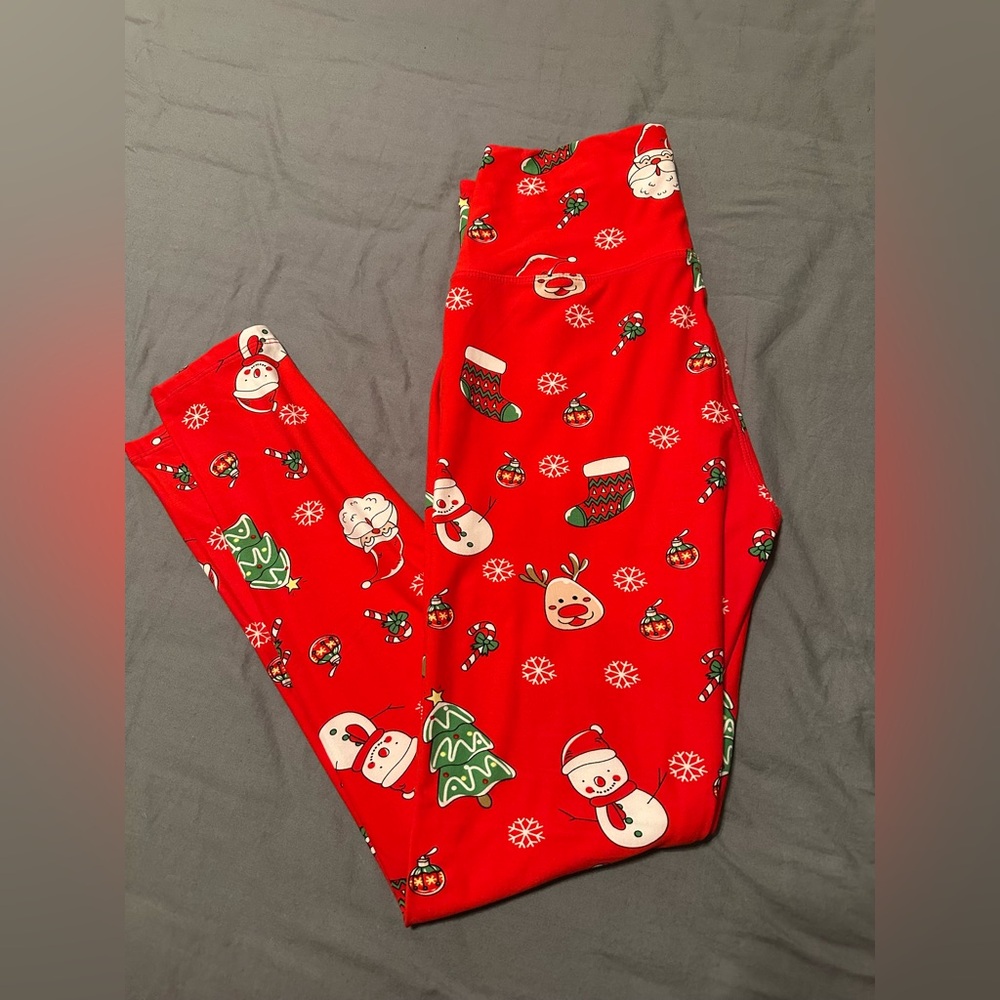 Women’s Christmas Leggings L-XL